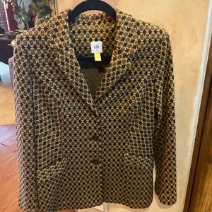 CAbi Standout Jacket Medallion Career Blazer #3372